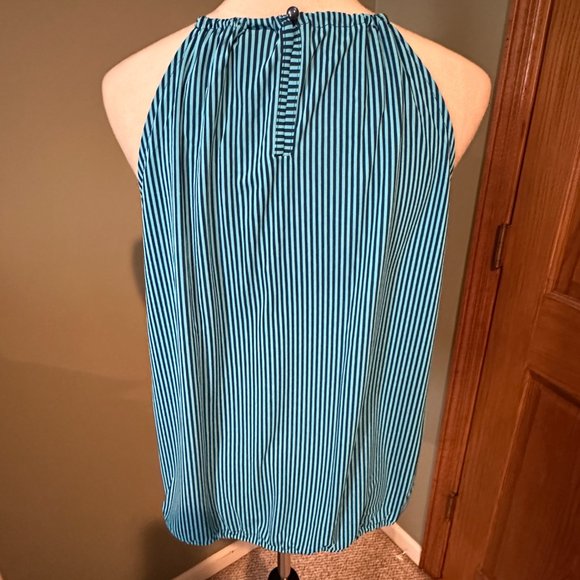 WORTHINGTON WOMENS HALTER NECK SLEEVELESS BLOUSE SIZE XXL  #564 - Picture 3 of 3
